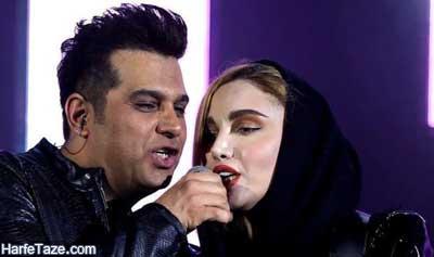 تک خوانی نگین پارسا در کنسرت حمید عسکری