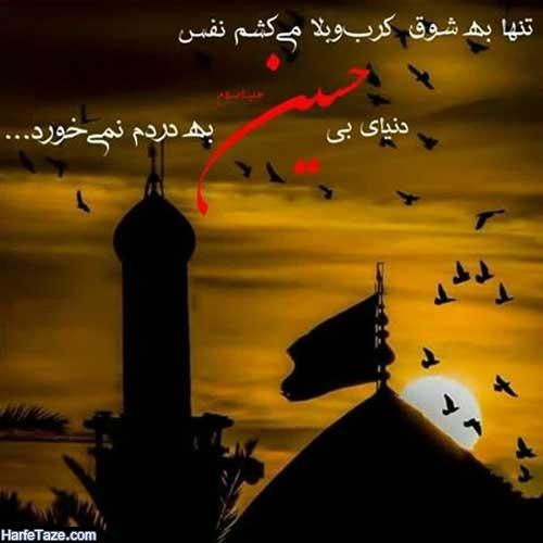 عکس نوشته پروفایل اربعین ویژه سال 98 | متن تسلیت اربعین حسینی 15 پروفایل اربعین