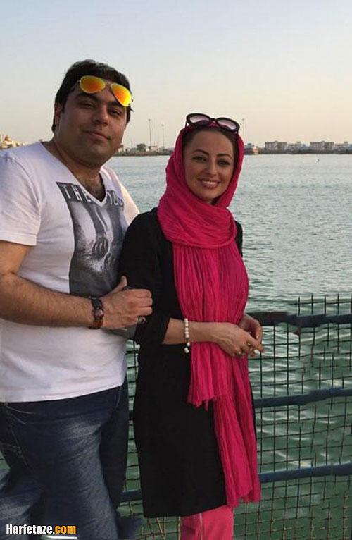 عکس جدید نفیسه روشن و همسر خلبانش بهنام