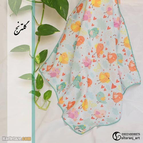 روسری تابستانی دخترانه 1400