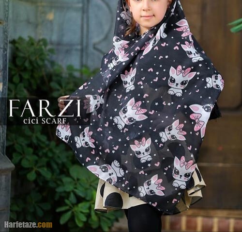 روسری تابستانی دخترانه 1400