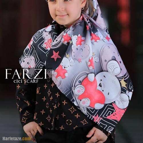 روسری تابستانی دخترانه 1400
