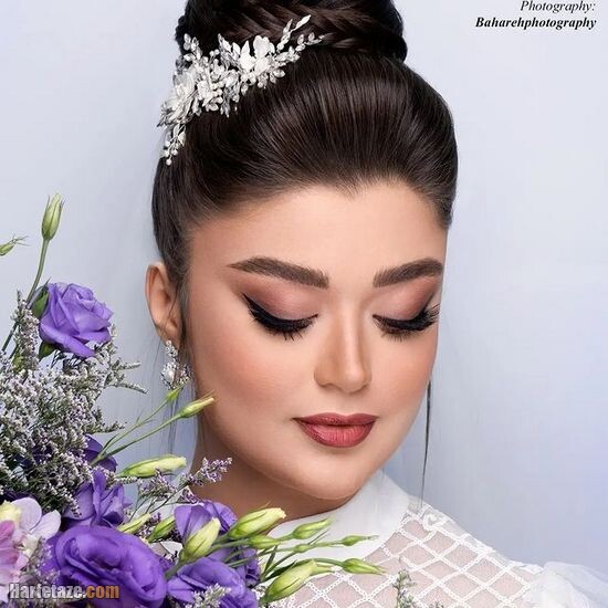 کالکشنی جذاب از مدل آرایش چشم عروس 2022 ترند اروپایی 18 Bridal eye makeup model 15