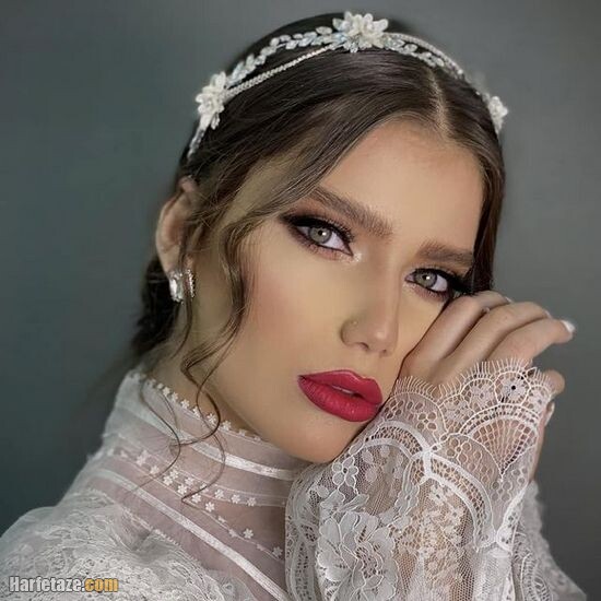کالکشنی جذاب از مدل آرایش چشم عروس 2022 ترند اروپایی 8 Bridal eye makeup model 5