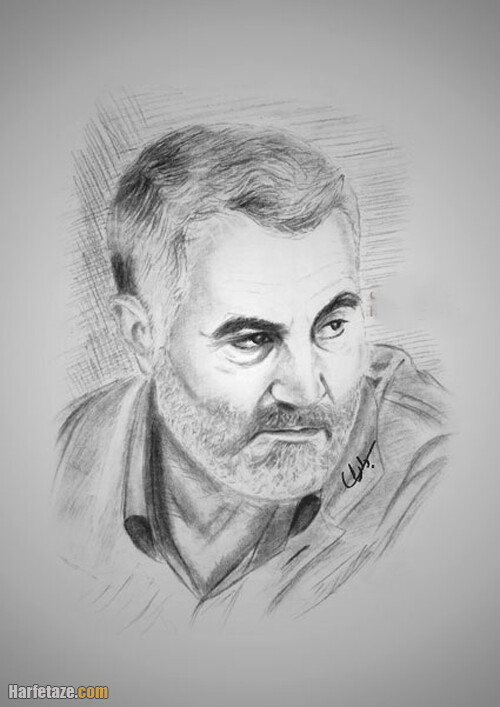 انواع کاربرگ و نقاشی سردار سلیمانی برای رنگ آمیزی با کیفیت عالی + دانلود 17 نقاشی سردار سلیمانی برای رنگ آمیزی کودکان