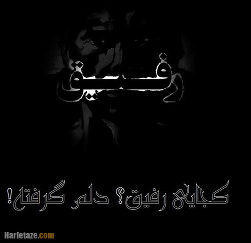 جمله سوزناک مرگ رفیق
