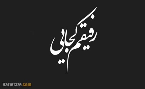 جمله سوزناک مرگ رفیق