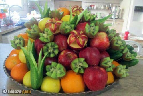 شب یلدا تزیین میوه