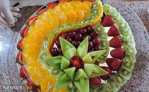 شب یلدا تزیین میوه