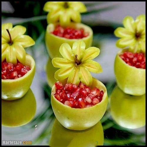 شب یلدا تزیین میوه