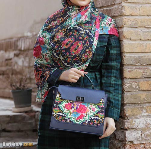 ست کیف و شال زنانه