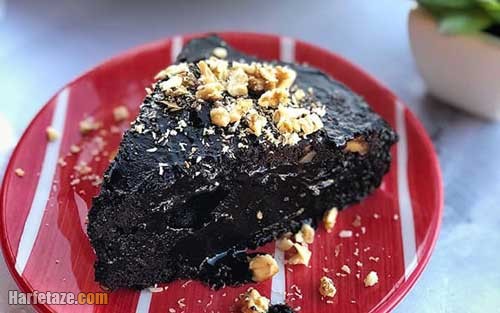 طرز تهیه کیک خیس شکلاتی 