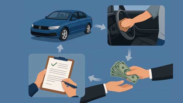 مراحل فروش ماشین دست دوم