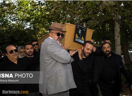 مراسم تشییع امید جهان 
