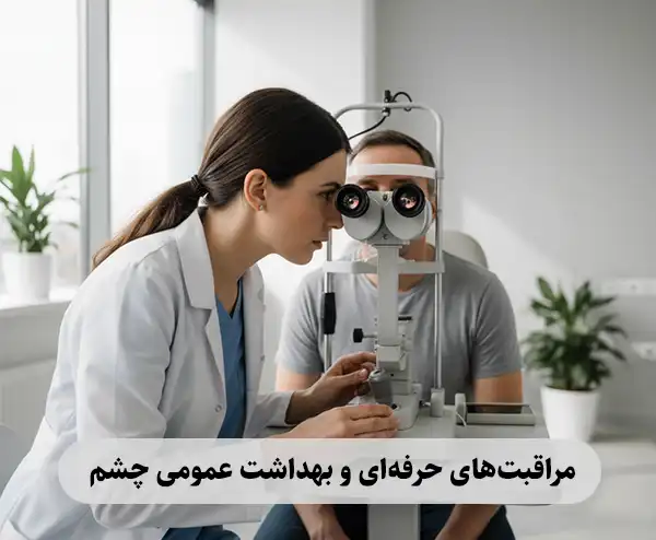 مراقبت‌های حرفه‌ای و بهداشت عمومی چشـم