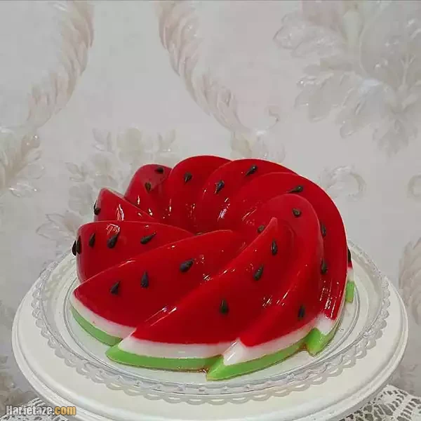 دسر شب یلدا با طرح ساده