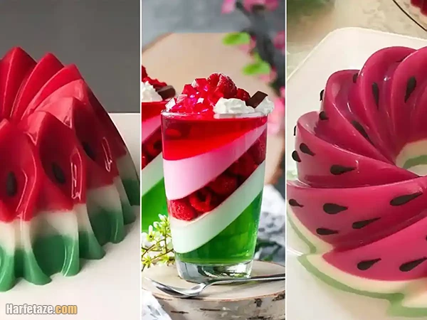 دسر شب یلدا رنگی
