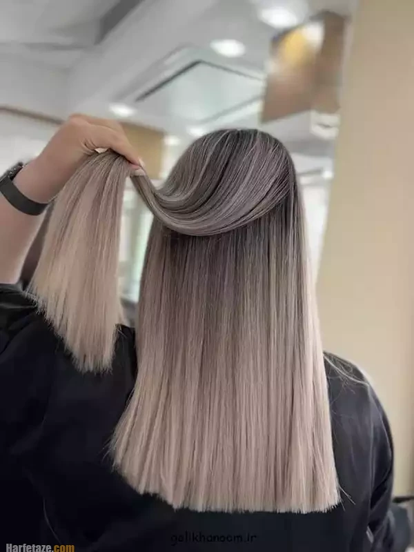 جدیدترین رنگ مو