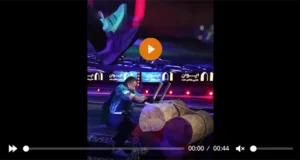 فیلم کامل از لحظه حادثه برای شرکت کننده مردان آهنین 1 مرداد 1405