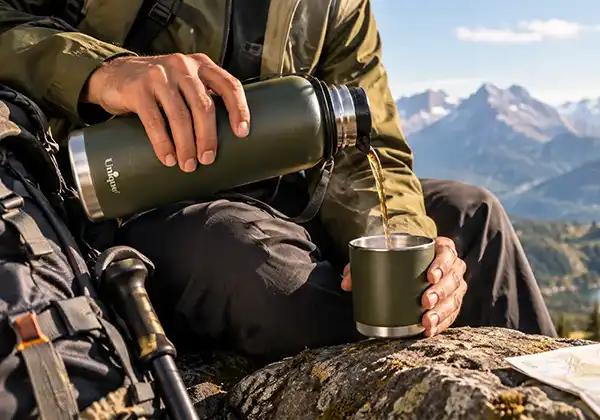 استفاده از فلاسک استیل در سفر