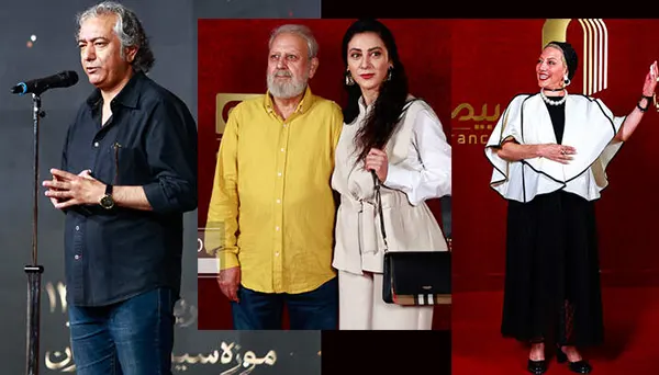 عکس های جشن خانه سینما 1405 با حضور بازیگران و هنرمندان +حواشی 6 جشن خانه سینما 1405